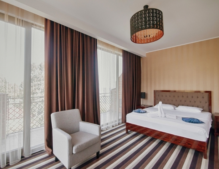 Люкс 2-местный 1-комнатный вид на горы/море - Отель Afon Black Sea Resort / Афон Резорт