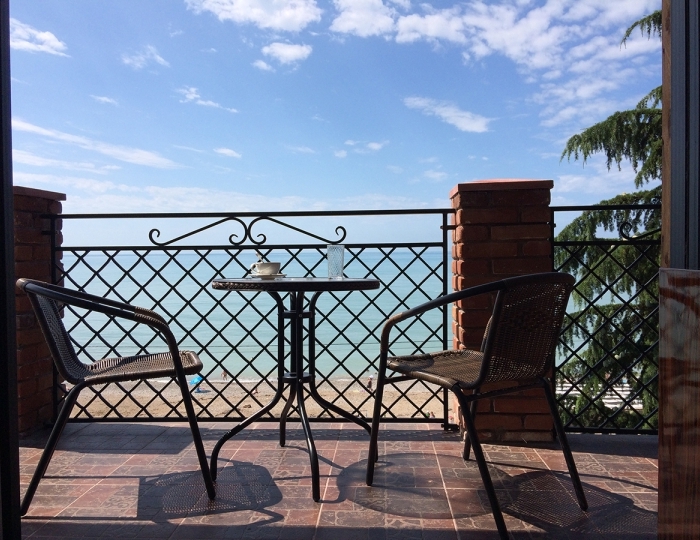 Люкс 2-местный 1-комнатный вид на море - Отель Afon Black Sea Resort / Афон Резорт