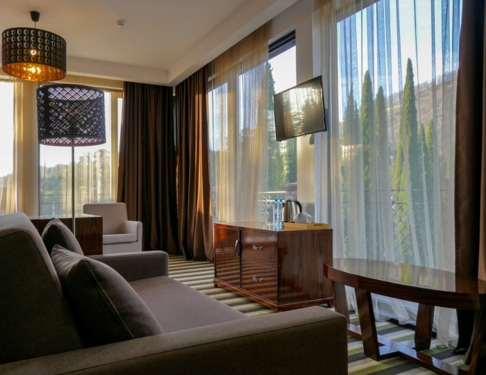 Полулюкс 2-местный 1-комнатный вид на горы - Отель Afon Black Sea Resort / Афон Резорт